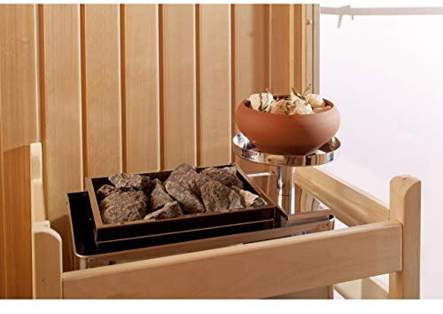 Infraworld Salzverdampfer Sole Therme Pur Verdampfertopf rot für Klafs Majus