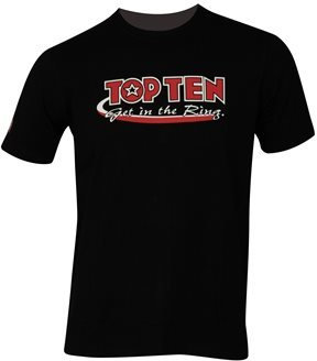 Top Ten T-Shirt Get in The Ring L schwarz