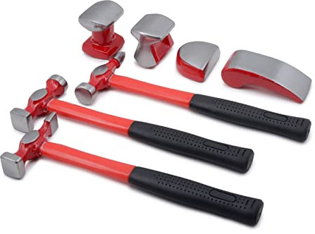 Titan Tools 15084 Auto Body Hammer Set – Mehrfarbig (7-teilig)