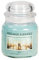 Village Candle Regen Duftkerze im Glas, 454 g, blau, 10.3 x 10.1 cm