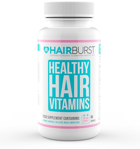 HAIR BURST Biotin Hair Growth Vitamins with Added Selenium & Zinc - Multi-Vitamin Benefits, Enhanced with 23 Vitamins & Minerals to Support Overall Health - 30 Day Supply