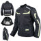 A-Pro Motorradjacke Roller Textil Thermoweste Wasserdichte Touring Fluo 2X