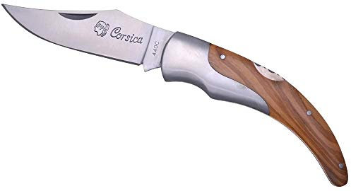 U Temperinu Couteau Berger mitre Olivier - 22 cm