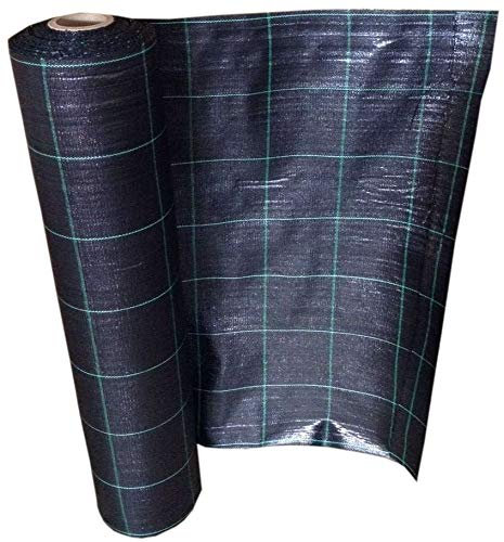 TELO PACCIAMATURA L. 100 mt. H. 2,10 mt. LINEARI PACCIAMANTE ANTIALGA ANTIERBACCE (Nero)