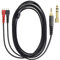 OKULI Cavo Audio di Ricambio per Sennheiser HD25-SP, HD224, HD420, HD520, HD530, HD222 Auricolari Cuffie