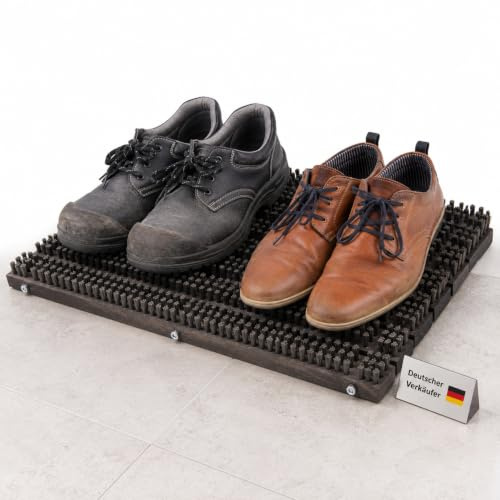 Ondis24 Schuhabtreter Fußabtreter Bürstenmatte Abstreicher Fußmatte 60 x 40 cm