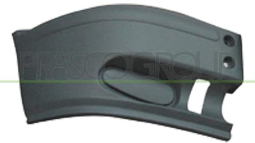 Prasco - FD9101103 - Ford - Transit Mk VI - Mod. 03/00-02/06 - Stosstangenecke Vorne Rechts-Grau-Genarbt