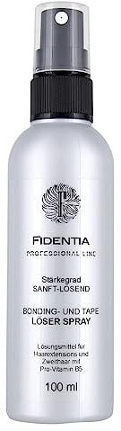 Fidentia Bondinglöser und Tape Lösemittel Spray für Hair Extensions, Perücke und Haarteil 100ml - Made in Germany