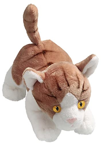 Carl Dick Katze Hellbraun schleichend, Plüschtier, Kuscheltier ca. 18cm 3223003