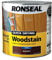 Ronseal QDWSSW25L 2.5 Litre Satin Finish Quick Dry Woodstain - Smoked Walnut
