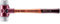 Simplex Schonhammer, TPE-mid; mit Tempergussgehäuse und hochwertigem Holzstiel | D=40 mm | 3003.040