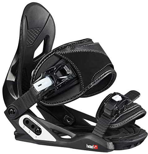 HEAD Unisex Youth P JR Snowboard-Bindung, schwarz, S