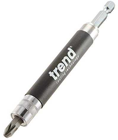 Trend Snappy Magnetic Driver with Retractable Barrel for 25mm Insert Bits | For Fast Bit Changes, This Magnetic Driver Uses A Retractable Barrel For 25mm Insert Bits, SNAP/MSH/12