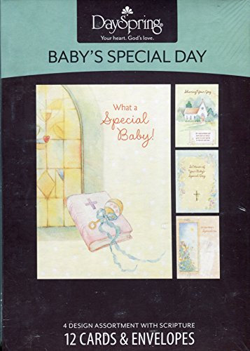 Baby's Special Day Cards 12 Pack