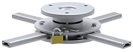 Support Plafond vidéoprojecteur Hauteur 6cm Diamètre 16-33cm