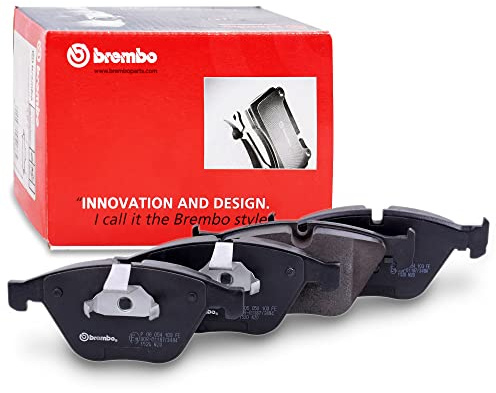 Brembo P06054 Front Disc Brake Pad - Set of 4 | Compatible with: BMW 5, 5 Touring, 6, 6 Cabriolet, 7