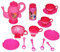 14 tlg. Set: Seifenblasen Service - Princess - Teeservice + Seifenblasenstäbe + Nachfüllflasche - für Kinder Mädchen/Seifenblasenset - Seifenblasenspiel..