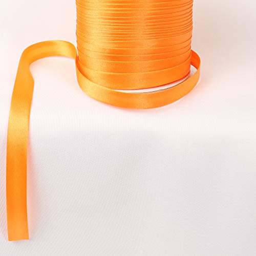 Schrägband Satin 9m x 15mm (Orange, #25)