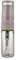 Small Glass Bottle White Spray Empty Refillable Travel/Sample Perfume Aftershave Atomizer, 3.3ml. Funnel Included