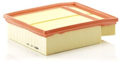 MANN-FILTER, C 27 187 Luftfilter | Für PKW, Saubere Luftzufuhr, Langlebiges Filtermedium, Passgenaues Design, Echte OE-Technologie