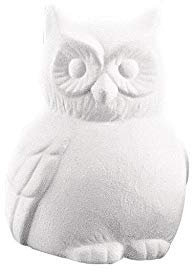 Rayher 3324000 Styropor-Eule, 13 cm