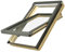 Dachfenster Fakro Schwingfenster 55x78cm Holz mit automatischer Dauerlüftung V40P Standardverglasung U3 ohne Eindeckrahmen