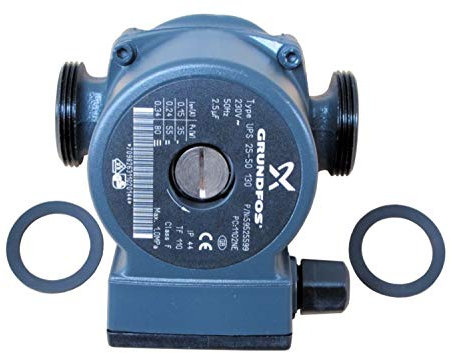 Buderus Sieger Pumpe UPS 25-50 130mm MK3, Anschluss: G1 1/2 Außen, 11 SBG, Herst.-Nr. 7098263 / 7098991