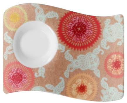 Villeroy & Boch New Wave Caffe Partyplate klein 17 x 13 cm Batik