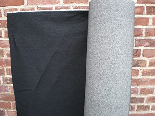 Black Denim-Jeans - Stoff - Meterware