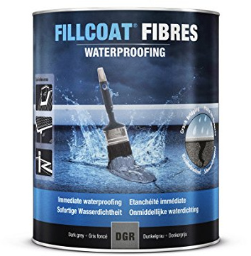 RUST-OLEUM 26.LGR.1 Fill coat Fibres, Instant Waterproofing In Any Weather, Light grey