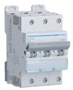 disjoncteur hager - 3 pôles - 40a - 6ka - courbe c - vis