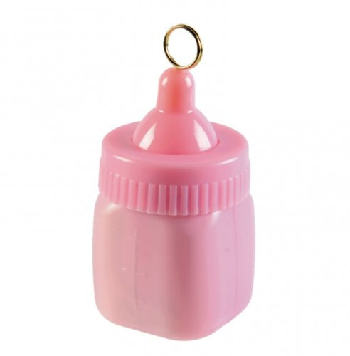 NEU Ballongewicht Babyflasche rosa