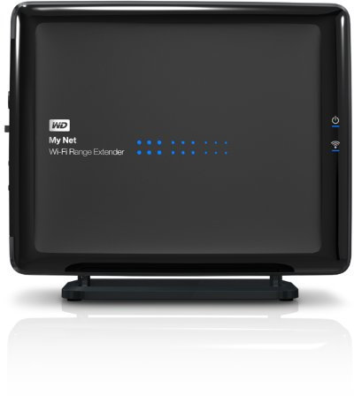 WD My Net Wi-Fi Range Extender Wireless Dual-Band Universale, Nero