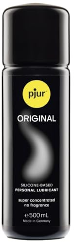 pjur ORIGINAL (500ml) - Premium Silikon-Gleitgel - lange Gleitfähigkeit ohne zu kleben - sehr ergiebig und für Kondome geeignet