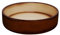 K&K Bonsaischale/Pflanzschale braun 20x6cm (Volumen: 800 ml) Outdoor geeignet, vollglasiert aus Schwerer Steinzeug-Keramik (5 Jahre Garantie)