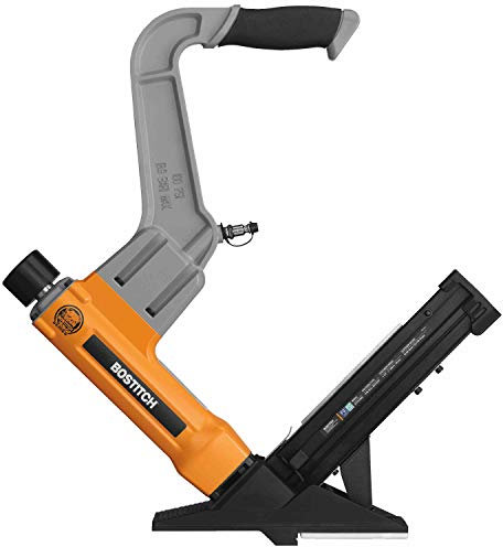 Bostitch 2-in-1 Flooring Tool - 15.5 GA Staples & 16 GA L-Cleats - Pneumatic Nailer - Multi Color - BTFP12569