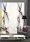 Home Fashion Flächenvorhang KINGFIELD 245x60 cm, Dekostoff, Farbe:rot, Menge:3