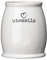 Premier Housewares Charm Utensil Jar, White by Premier Housewares, H14 x W12 x D12cm