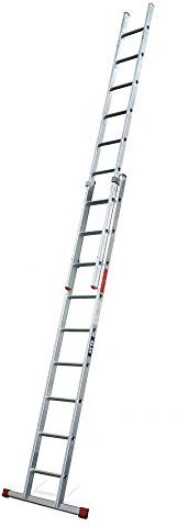Lyte NBD245 2 Section Diy Ladder (en131-2) 4.4metre Closed 7.8metre Open (15 Rung)
