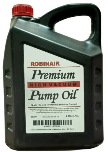 Robinair 13204 Premium High Vacuum Pump Oil - 1 Gallon