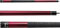 Viper Clutch 58 2-Piece Billiard/Pool Cue, Violet Charge, 19 Ounce