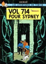 Poster Moulinsart Tintin Album: Flight 714 22210 (70x50cm)