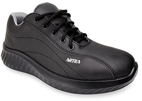 Artra Arbeitsschuhe Arawa 6217 schwarz MIT Stahlkappe (S2) für Küche, Gastronomie, Lebensmittel, Handwerk, Werkstatt, Gr. 41