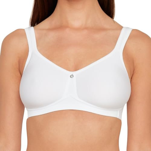 SUSA Damen Catania BH, Blickdicht, Weiß, B80