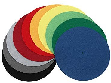 Pro-Ject Felt Mat Debut 280mm Gelb