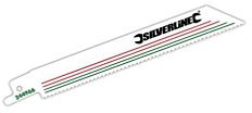Silverline 244966 Recip Saw Blades for Demolition 5pk Bi-Metal - 10tpi - 150 mm