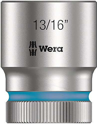 Wera 8790 HMC Zyklop-Steckschlüsseleinsatz mit 1/2 Zoll-Antrieb, 13/16 Zoll, 05003627001