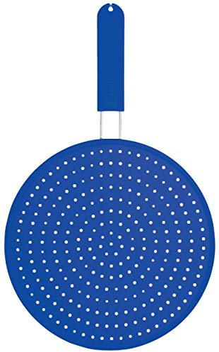 Colourworks Silikon-Spritzschutz, 28 cm – Blau