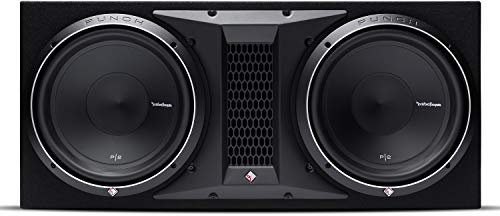 Rockford Fosgate Punch P2-2X12 P2 Dual 12 Loaded Enclosure Ported Subwoofer