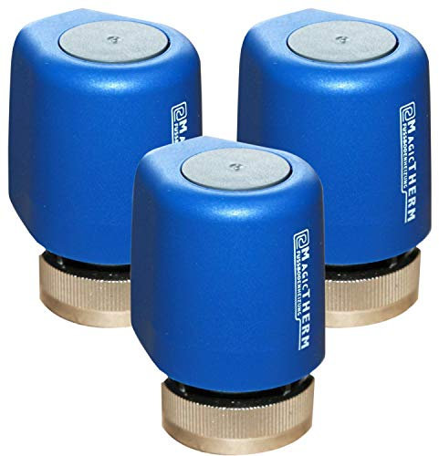 EasyTHERM thermischer Stellantrieb M30 x 1,5 für Fußbodenheizung (24 Volt 3er Pack)
